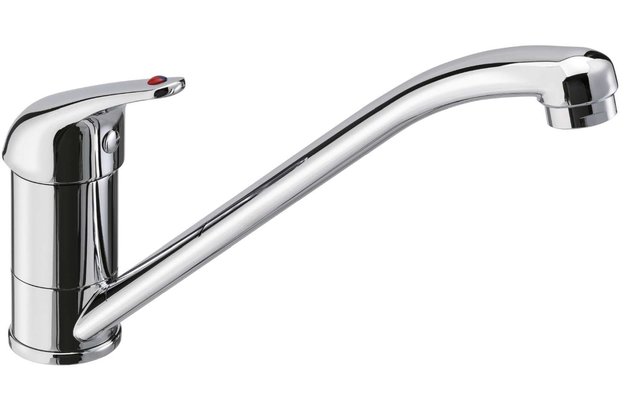 Reich Charisma single lever faucet long spout chrome