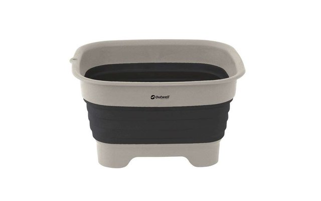 Outwell Collaps Wash Bowl Waschschüssel mit Abfluss Grau