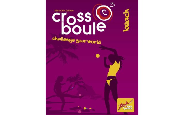 Zoch Spiel CrossBoule Set Beach Ball-Wurfspiel ab 6 Jahren