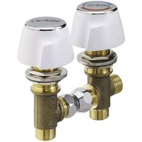 Reich Carletta voormenger met stopkraan wit