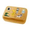 Koziol Candy L Zoo lunch box nature wood