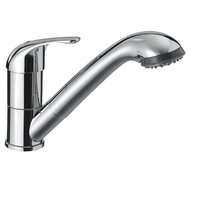 Reich e&eacute;ngreepsmengkraan en kraan kama met handdouche Julia 185 mm