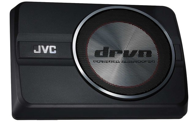 JVC CW-DRA8 RMS power 150W frequency range 35 - 150Hz remote control - volume, frequency, phase