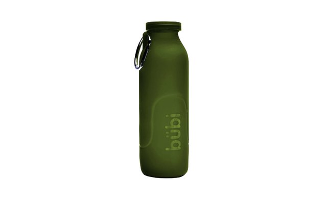 NTP Bübi Bottle faltbare Silikonflasche grün 414 ml