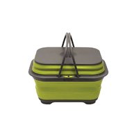 Outwell Collaps Washing Base Waschbecken mit Griff und Deckel 44 x 34 x 27 cm lid green