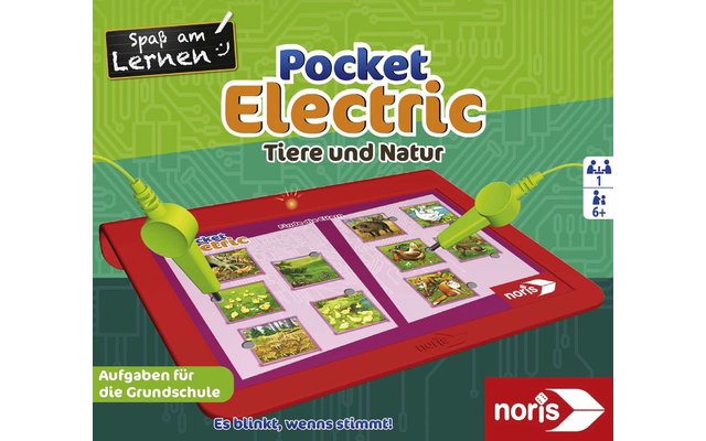 Zoch Pocket Electric Tiere und Natur Lernspiel ab 4 Jahre