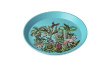 Koziol Small Plate Connect Plate Jungle Organic Turquoise 205 mm