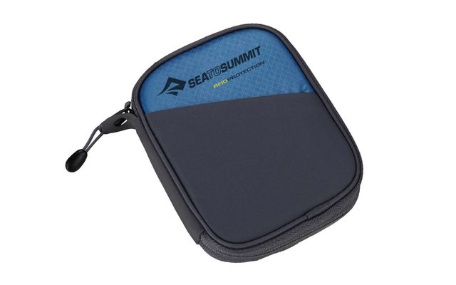 Sea to Summit Travel Wallet RFID Geldbeutel Small blau