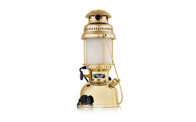 Lámpara de mesa Petromax HK500/829, latón
