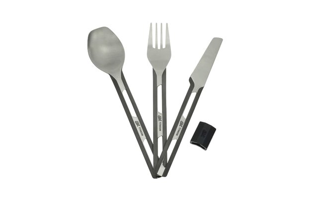 Esbit TC4-TI Titanium Cutlery Set 3 pcs.