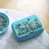 Koziol Candy L Box Lunchbox / Brotdose mit Trennschale Jungle organic turquoise