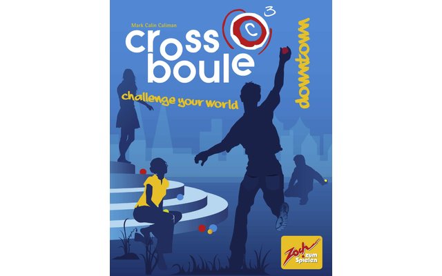 Zoch Spiel CrossBoule Set Downtown Juego de lanzamiento de bolas a partir de 6 años
