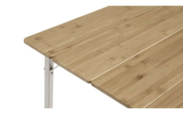 Outwell Table Custer with Bamboo Table Top M