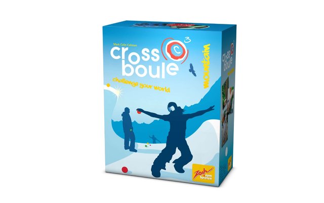 Zoch Spiel CrossBoule Set Mountain Jeu de lancer de balle à partir de 6 ans