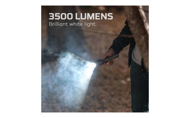 Nebo Flashlight DAVINCI 3500 LED Flashlight 3500 Lumen with Powerbank Function