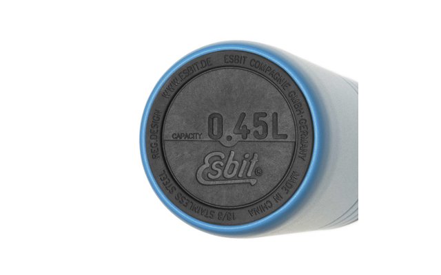 Esbit Majoris thermo mug with insulated lid 450 ml sky blue