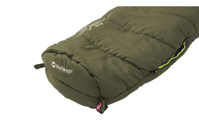 Outwell Pine Junior Sleeping Bag Green