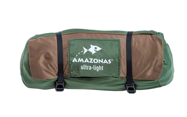 Amazonas Hammock Adventure Mosquito Thermo verde/marrone