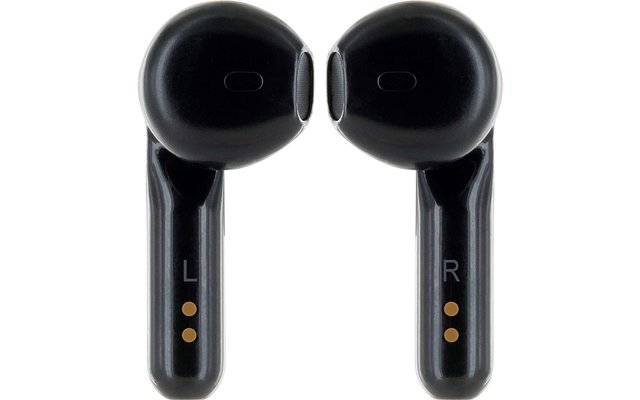 Schwaiger TWS Kopfhörer mit Bluetooth Lautsprecher schwarz