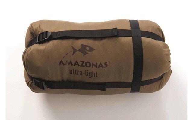 Amazonas 2in1 Hamac Underquilt-Poncho brun