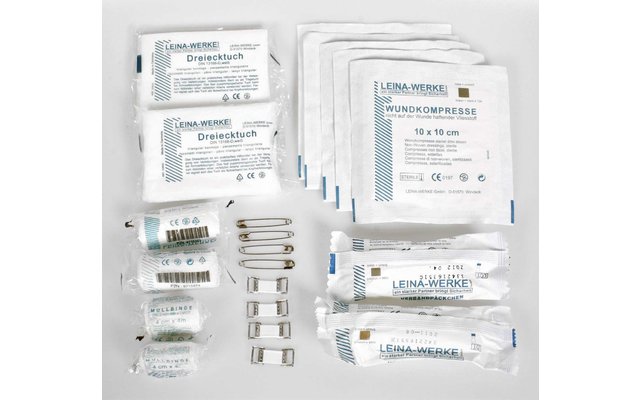 Kit de primeros auxilios BasicNature para viajes de larga distancia