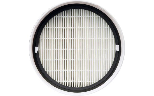 Schwaiger Air Purifier with HEPA H13 & Activated Carbon Filter Round White