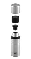 Esbit Majoris Edelstahl Isolierflasche 500 ml  silber