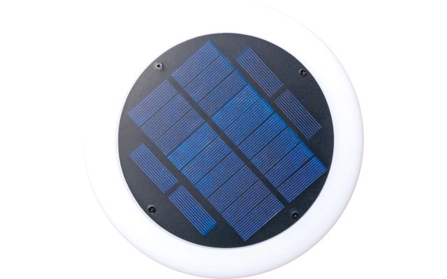 Lámpara de pie solar para exteriores Schwaiger LED con altavoz Bluetooth
