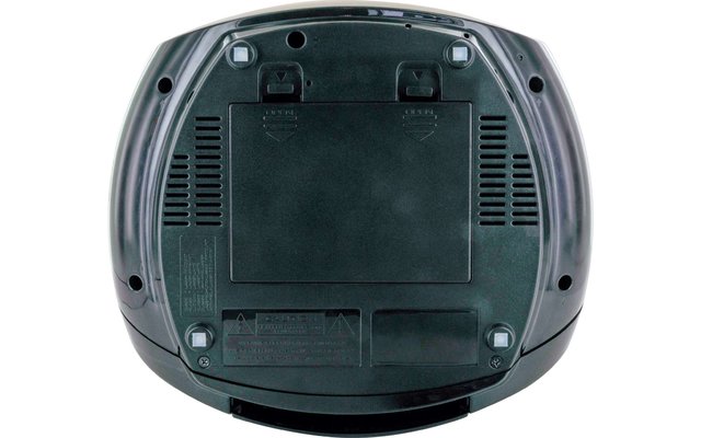 Reproductor portátil de CD FM/CD/Cassette Schwaiger, negro
