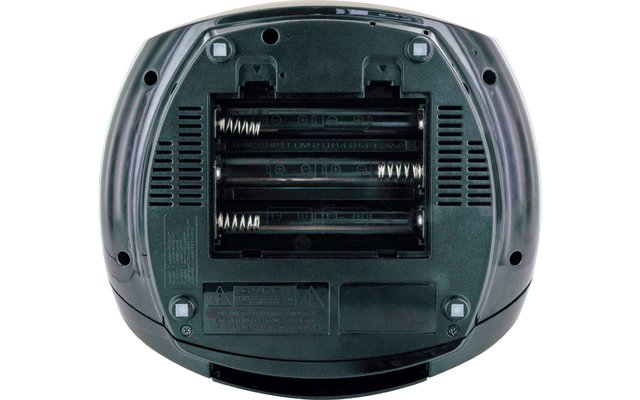 Schwaiger FM/CD/Kassette Boombox Tragbarer CD-Player, schwarz
