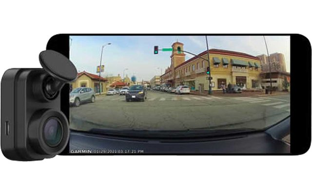 Garmin Mini 2 Dashcam con sensor G y detección de accidentes