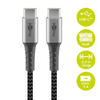 Goobay DAT Cable textil USB-C a USB-C 2,0 m
