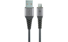 Goobay DAT micro USB vers USB-A Câble textile