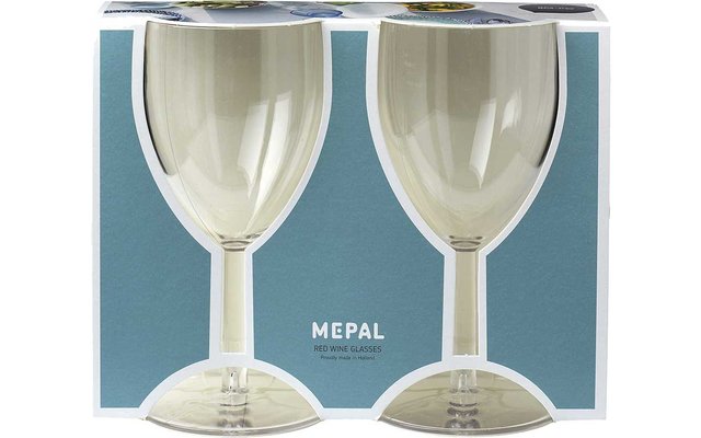 Mepal Kunststoff Weinglas 2er Set 300 ml