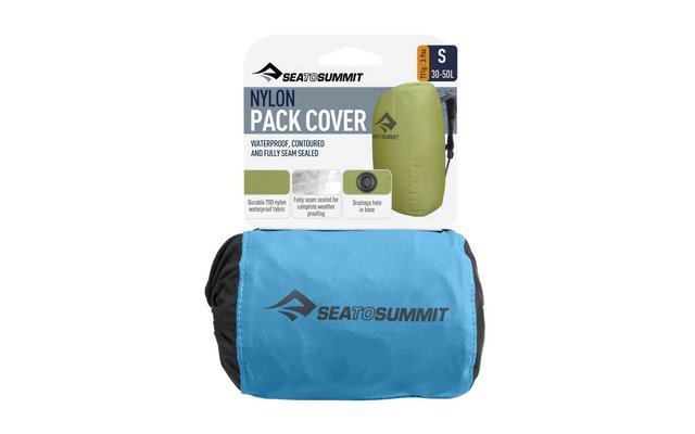 Sea to Summit Pack Cover 70D Funda de equipaje azul Pequeña para 30-50 litros