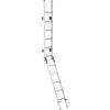 Thule Ladder Deluxe Einklappbare Doppelleiter mit 11 Stufen und ovalen Holmen