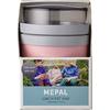 Mepal Lunchpot Ellipse mini contenitore per alimenti 420 ml rosa nordico