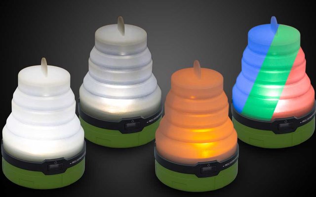 Goobay Lampe de camping à LED, 3 en 1, pliable