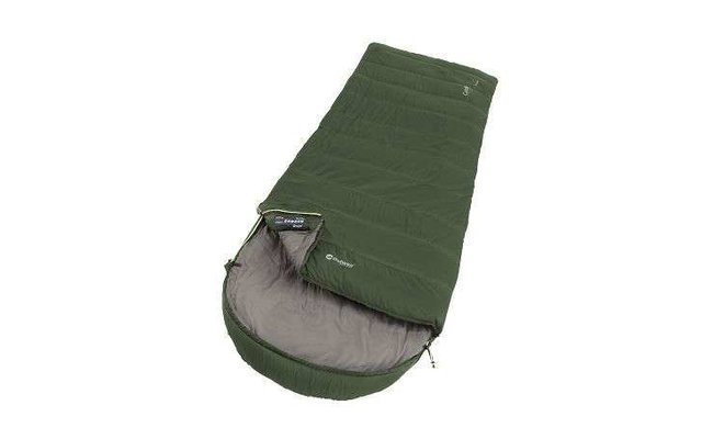 Outwell Canella Supreme sleeping bag forest green 220 x 80 cm