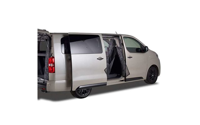 Moustiquaire VanQuito/Citroen Space Tourer/Toyota Proace/Peugeot Traveller porte coulissante à partir de 2014 à mailles fines