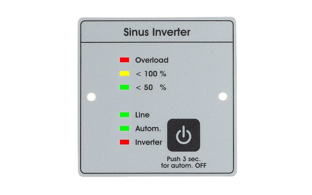Votronic additional remote control for sine inverter
