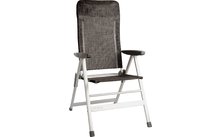 Brunner Skye Folding Four Leg Chair With Adjustable Back Anthracite