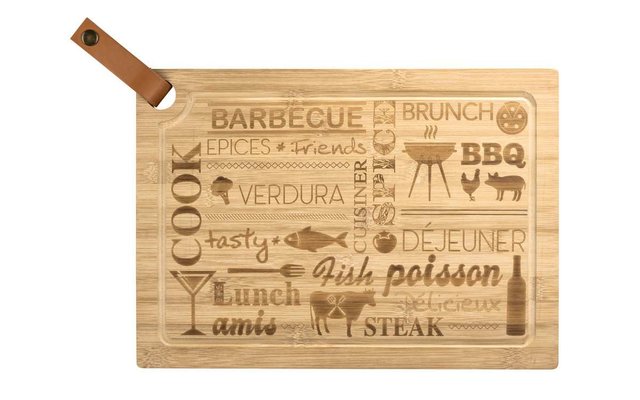 Wenko steak board 39,5 x 28 cm bamboo