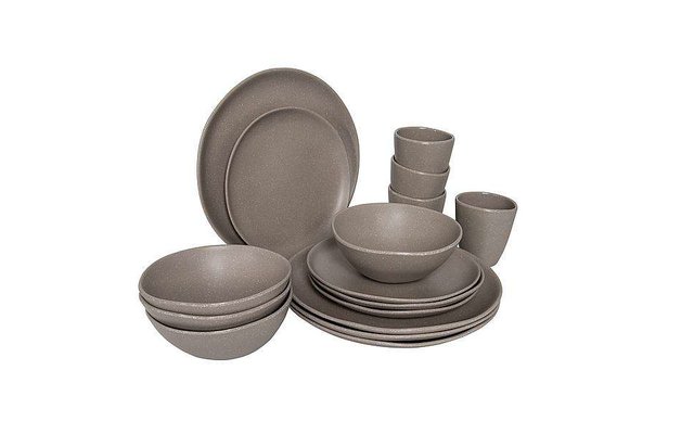 Bo-Camp Hoxton tableware set 16 pieces beige