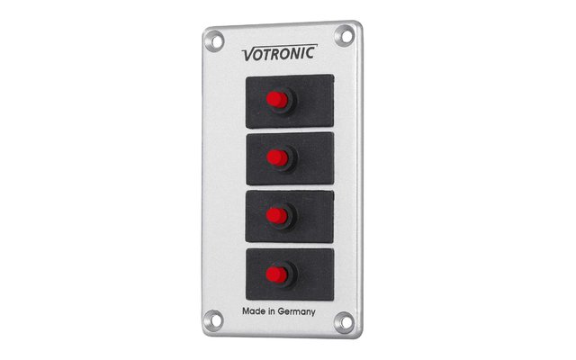Panel de fusibles Votronic 4 S para el sistema eléctrico de a bordo