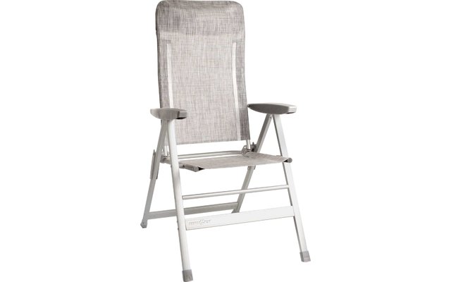 Brunner Skye Klapp-Vierbein-Stuhl mit verstellbarer Rückenlehne Grau