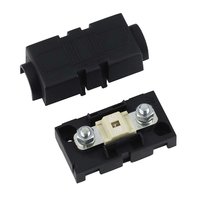 Porte-fusible haute charge avec couvercle pour fusible &agrave; visser automobile Votronic