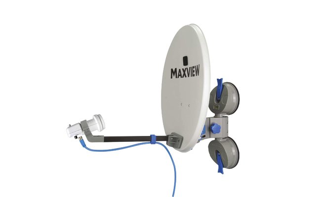 Easyfind Maxview Remora Pro Sat Anlage Single LNB inklusive Full HD Receiver