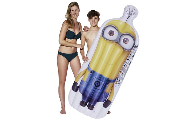 Happy People Minions Matelas gonflable Kevin 170 x 63 cm