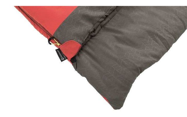 Outwell Celebration Lux Blanket Sleeping Bag 225 x 80 cm red